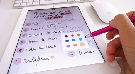 Herramientas que ayudan para organizarse con el blog: Bamboo Paper