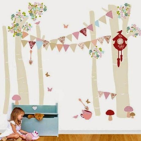 Ideas vinilos para habitación infantil