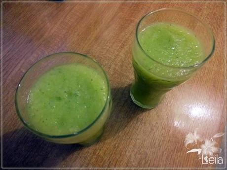 Smoothie de pepino