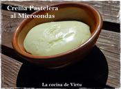 Crema Pastelera Microondas