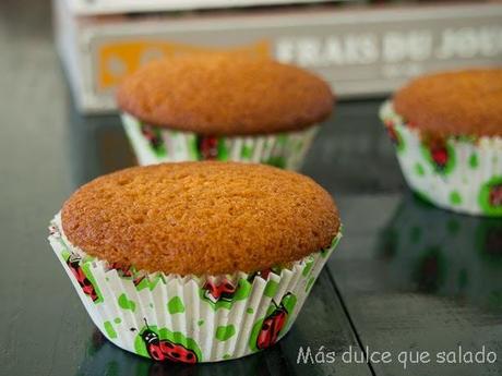 Magdalenas de Lemon Curd