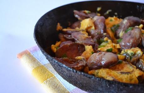 Revuelto de chorizos