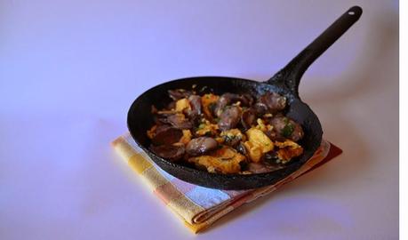 Revuelto de chorizos