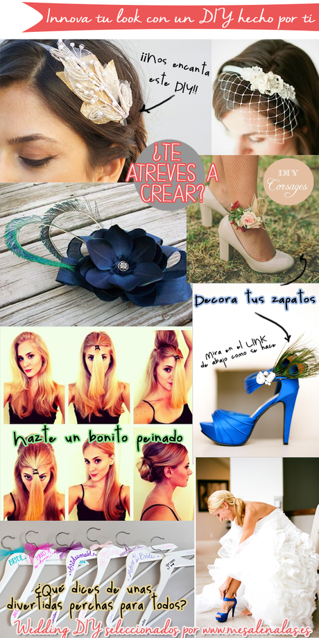 Los DIY más impresionantes que puedes hacer para una boda