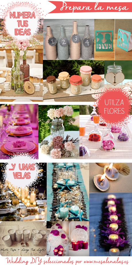 Los DIY más impresionantes que puedes hacer para una boda