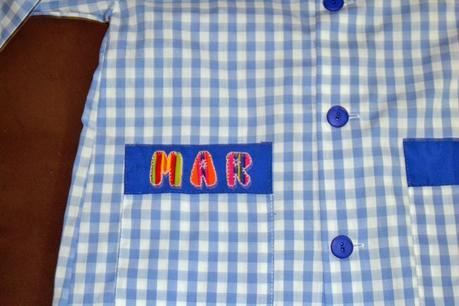 DIY: Tuneando la bata del cole....