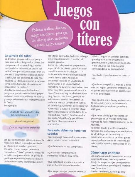 Titeres y marionetas