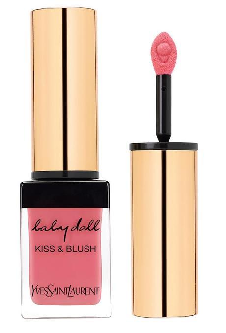 La sensación del verano, que continúa esta temporada. El Kiss&Blush de Yves Saint Laurent, para mejillas y labios.