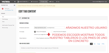 Poner aplicaciones en la página de facebook Poner aplicaciones en la página de facebook