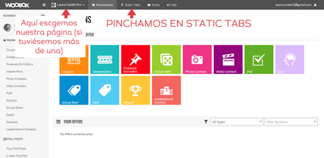 Poner aplicaciones en la página de facebook Poner aplicaciones en la página de facebook