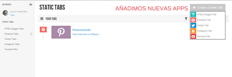 Poner aplicaciones en la página de facebook Poner aplicaciones en la página de facebook