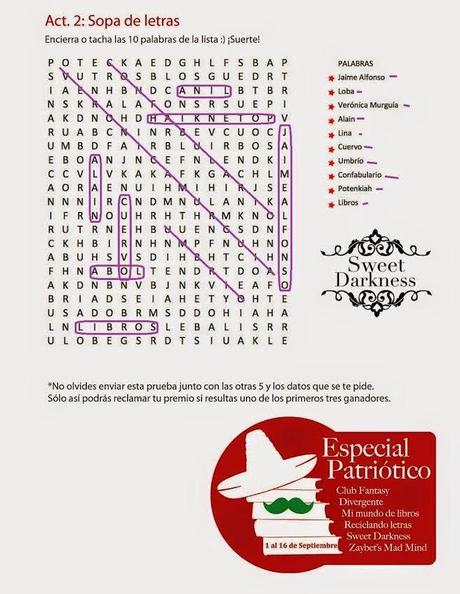 [ESPECIAL PATRIÓTICO] ¡GANADORES!