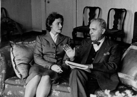 Kathleen Ferrier y Bruno Walter, durante el Festival de Edimburgo. Fuente: sverigesradio.se