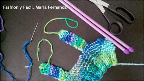 Cómo tejer un crop top  para una muñeca de trapo repollito (A knitted crop top for a cabbage patch kid)