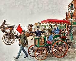 La Red Flag Act o cuando los coches llevaron una bandera roja delante