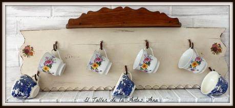 Un cuelgatazas muy shabby
