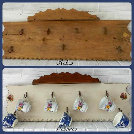 Un cuelgatazas muy shabby