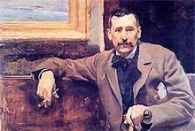 Retrato de Benito Pérez Galdós en 1894, por Joaquín Sorolla