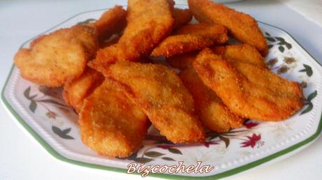 FILETES DE POLLO EMPANADOS