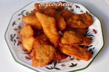 FILETES DE POLLO EMPANADOS