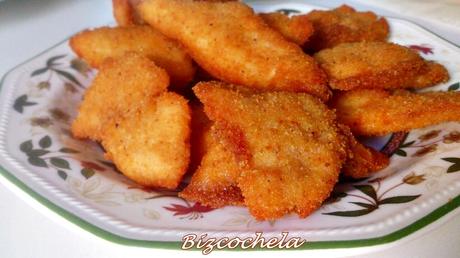 FILETES DE POLLO EMPANADOS