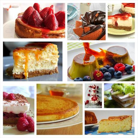 10 POSTRES CON QUESO