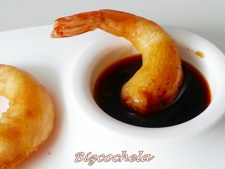 LANGOSTINOS  EN GABARDINA O REBOZADOS