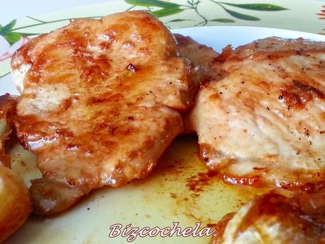 FILETES DE LOMO AL AJILLO