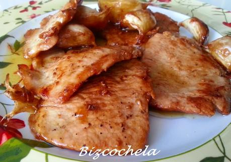 FILETES DE LOMO AL AJILLO