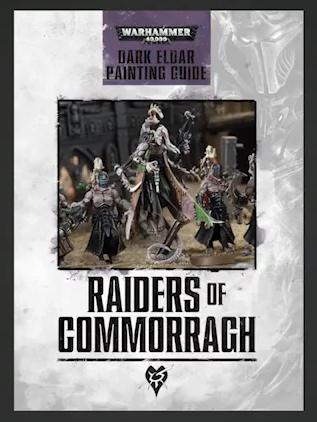Ultima hora!Portada del codex Eldar Oscuros y Raiders of Commorragh