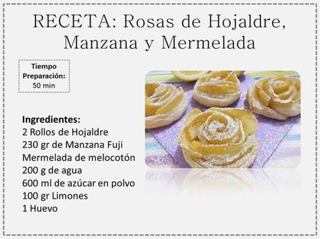 rosas de hojaldre