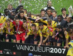 F.C. Sochaux campeón de la Copa de Francia 2007 f.c. sochaux F.C. Sochaux, el equipo de la Peugeot  copa francia 2007