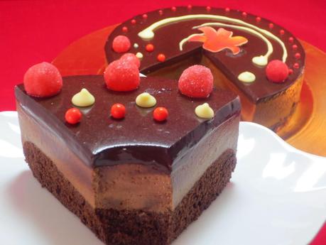 Tarta mousse de chocolate