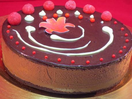 Tarta mousse de chocolate