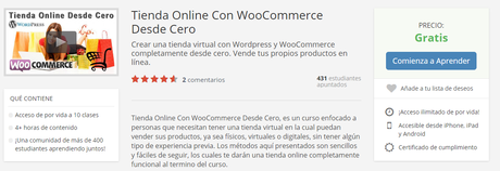 Curso MOOC Tienda Online Con WooCommerce Curso MOOC Tienda Online Con WooCommerce