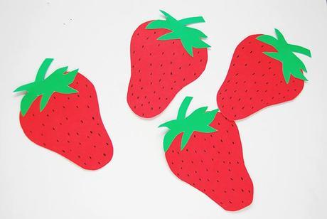 Guirnaldas con frutas = Decoración para el #verano