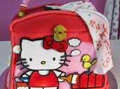 Tarta bolso hello kitty