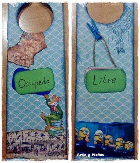 Lapicero y cuelgapuertas