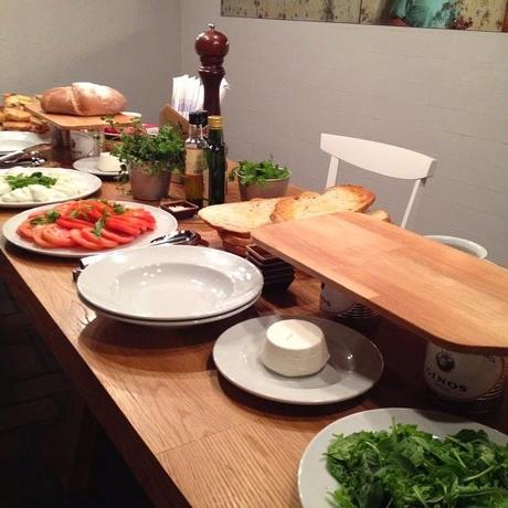 Taller de cocina en Ginos