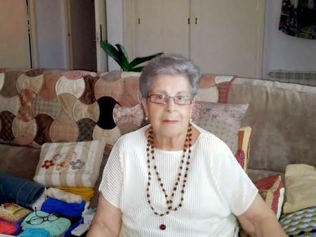 Manta de ganchillo, 12 colores.