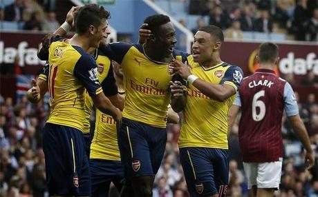 El Arsenal tumba al Aston Villa