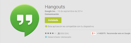 Hangouts Dialer