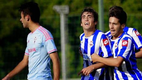 División de Honor Juvenil: El Deportivo supera al Celta y lidera la categoría
