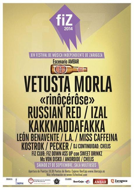 Festival Independiente de Zaragoza 2014 FIZ