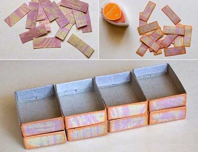 ALHAJERO HECHO CON CAJAS DE FÓSFOROS