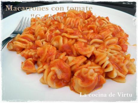 Pasta con tomate en  Cookeo