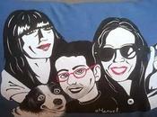 nuestros cojines, hasta perro sale guapo...