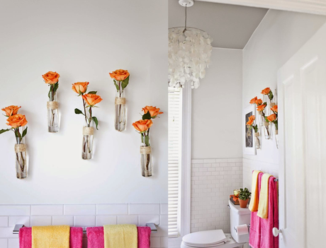 ANTES Y DESPUÉS DE UN BAÑO CON UNOS CAMBIOS DECORATIVOS