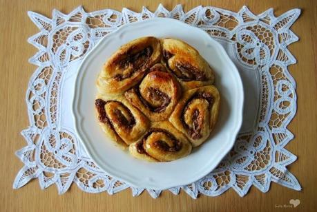 Rollitos de Brioche y Nutella