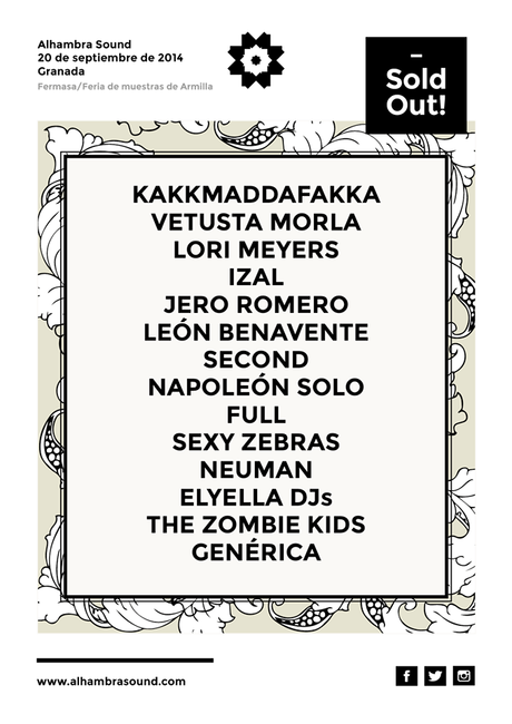 cartel festival Alhambra Sound 2014 - Solo Festival